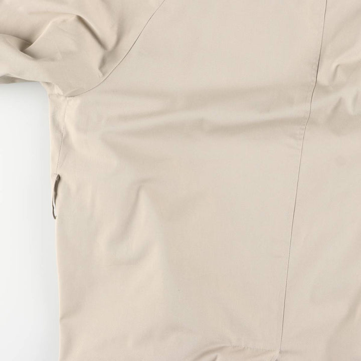 90'S Burberry Balmacaan Coat, Made in England, Men's Size L, Vintage unclear Beige type Vintage Second Hand