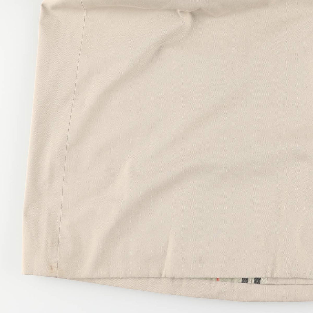 90'S Burberry Balmacaan Coat, Made in England, Men's Size L, Vintage unclear Beige type Vintage Second Hand