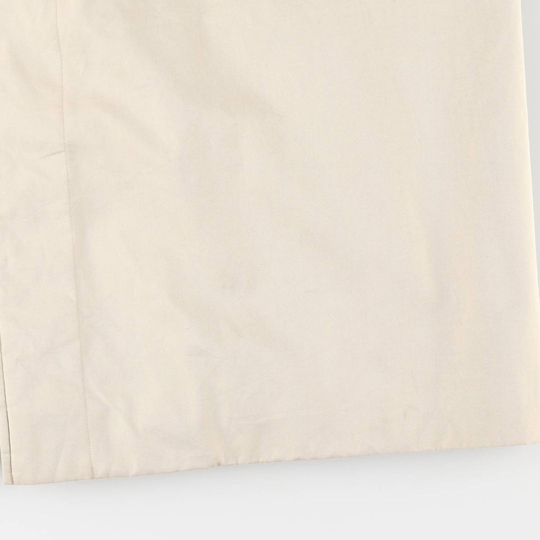 Burberry's 100% cotton Balmacaan coat, made in England, size L. cotton Beige type Vintage Second Hand