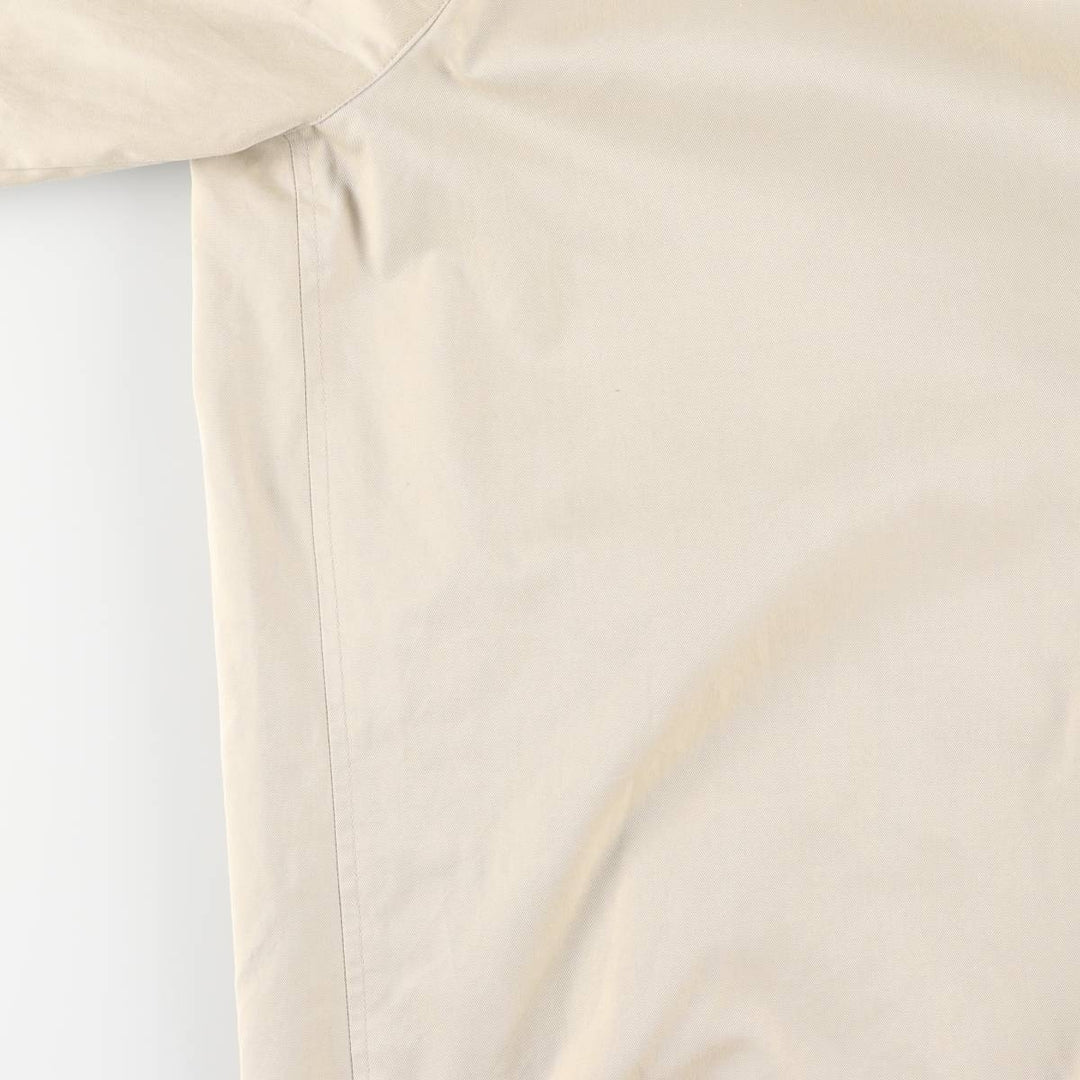 Burberry's 100% cotton Balmacaan coat, made in England, size L. cotton Beige type Vintage Second Hand