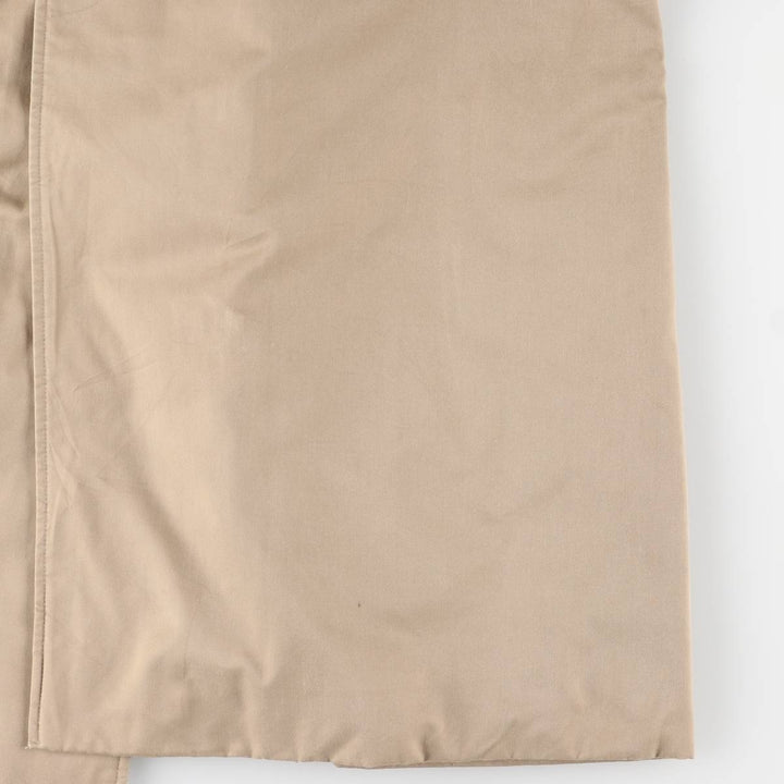 Burberry's Balmacaan Coat, Made in England, Men's Size L unclear Beige type Vintage Second Hand