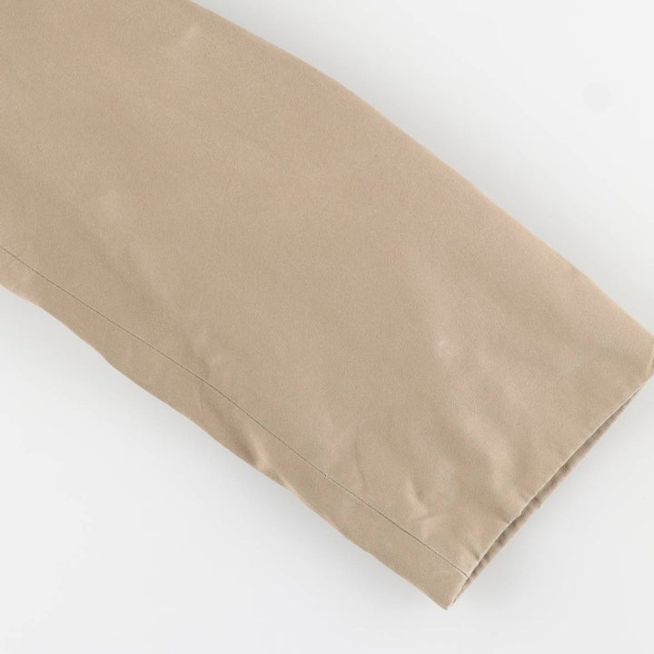 Burberry's Balmacaan Coat, Made in England, Men's Size L unclear Beige type Vintage Second Hand