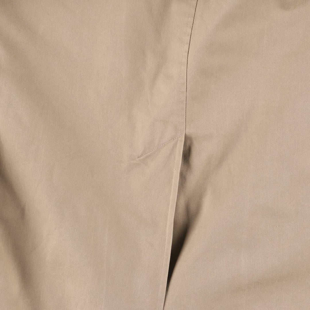 Burberry's Balmacaan Coat, Made in England, Men's Size L unclear Beige type Vintage Second Hand