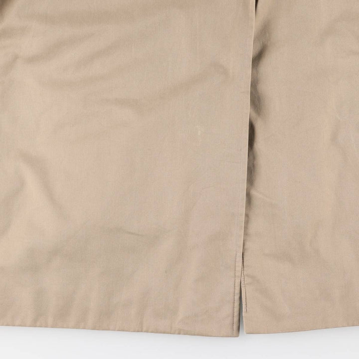 Burberry's Balmacaan Coat, Made in England, Men's Size L unclear Beige type Vintage Second Hand