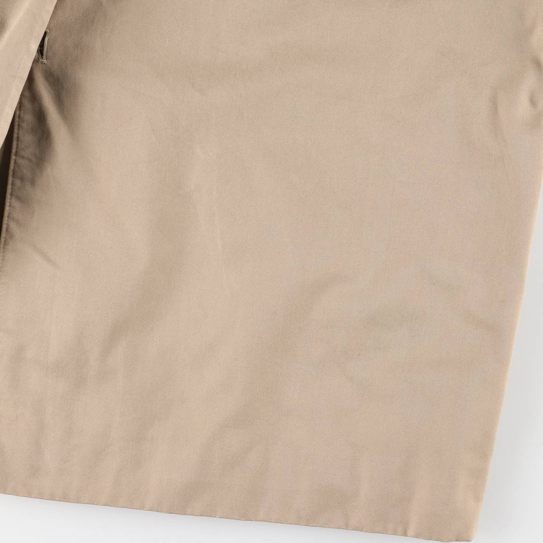 Burberry's Balmacaan Coat, Made in England, Men's Size L unclear Beige type Vintage Second Hand