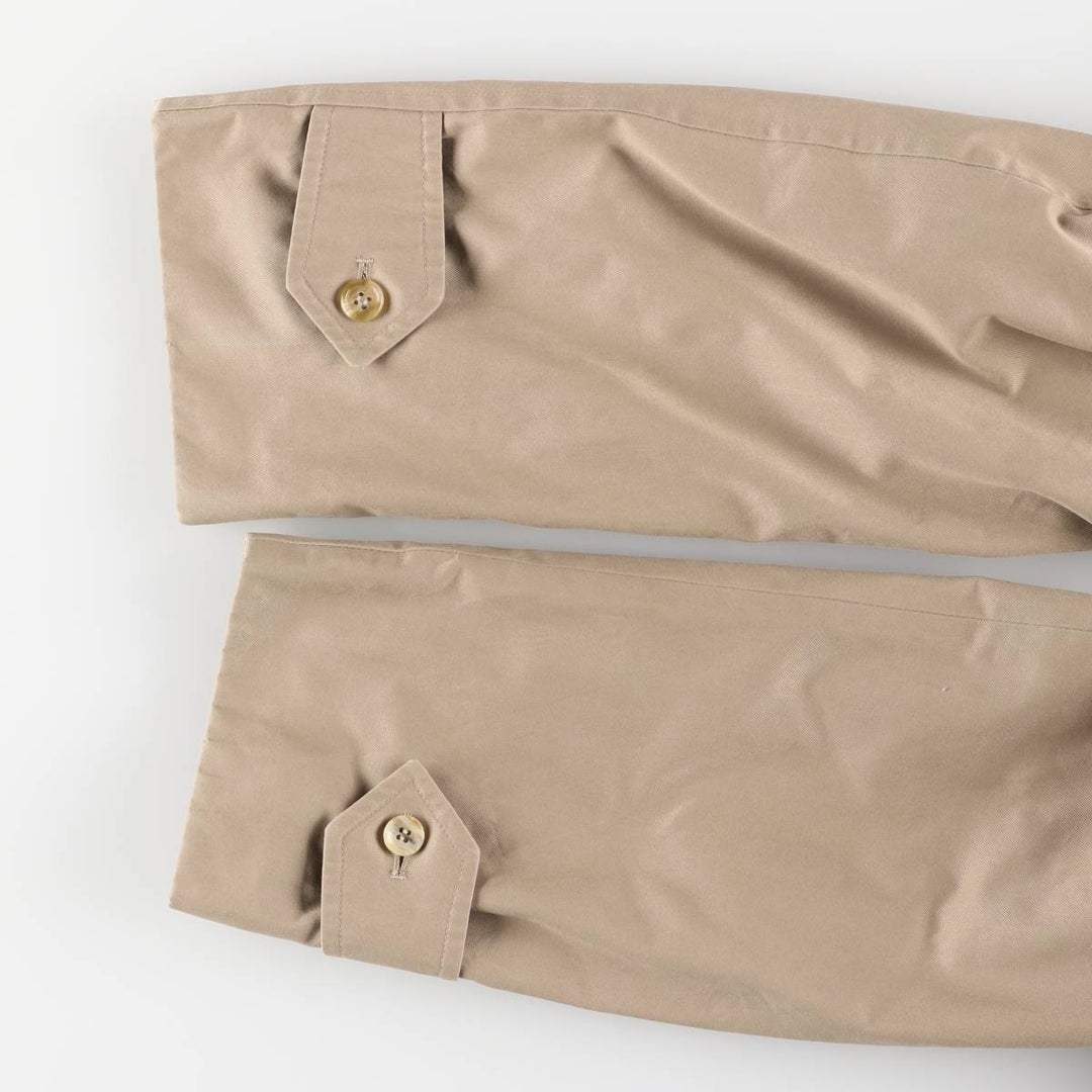 Burberry's Balmacaan Coat, Made in England, Men's Size L unclear Beige type Vintage Second Hand