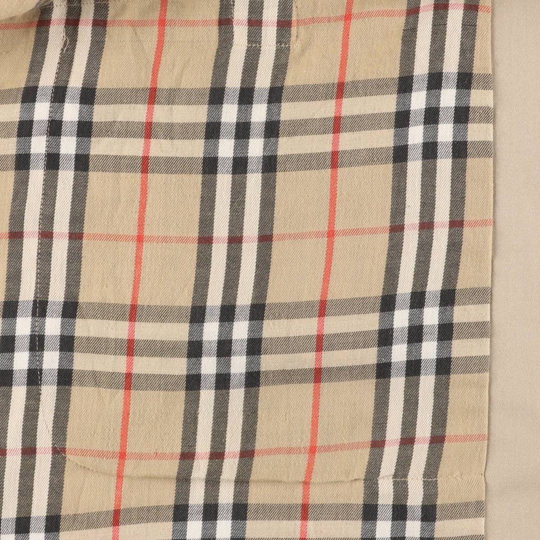 Burberry's Balmacaan Coat, Made in England, Men's XL Size cotton Beige type Vintage Second Hand