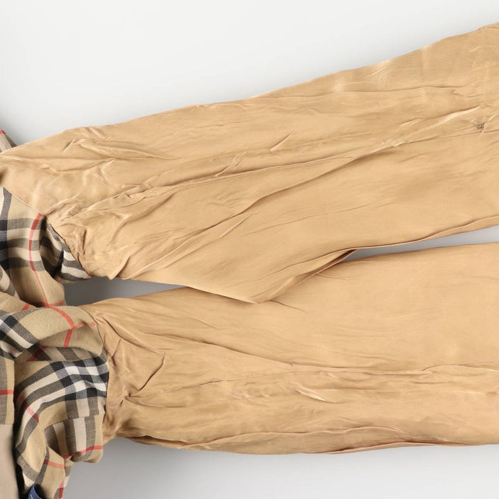 Burberry's Balmacaan Coat, Made in England, Men's XL Size cotton Beige type Vintage Second Hand