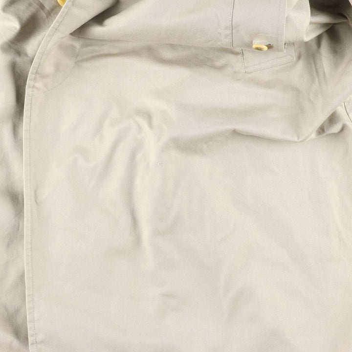 Burberry's Balmacaan Coat, Made in Spain, Men's XL Size polyester gray type Vintage Second Hand