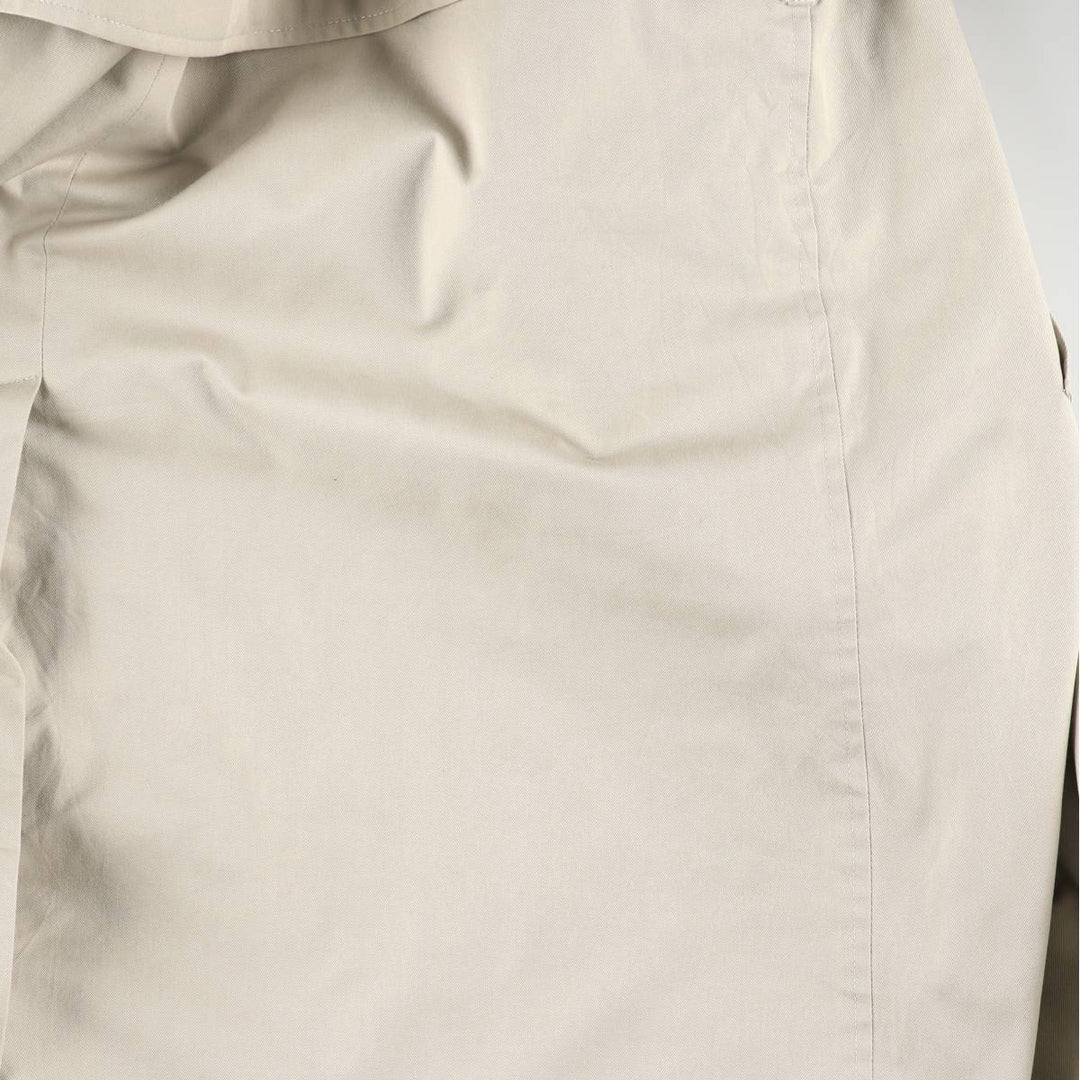 Burberry's Balmacaan Coat, Made in Spain, Men's XL Size polyester gray type Vintage Second Hand