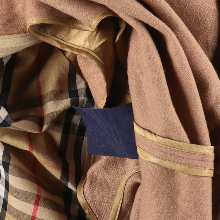 Burberry's Balmacaan Coat, Made in England, Men's Size L cotton Beige type Vintage Second Hand