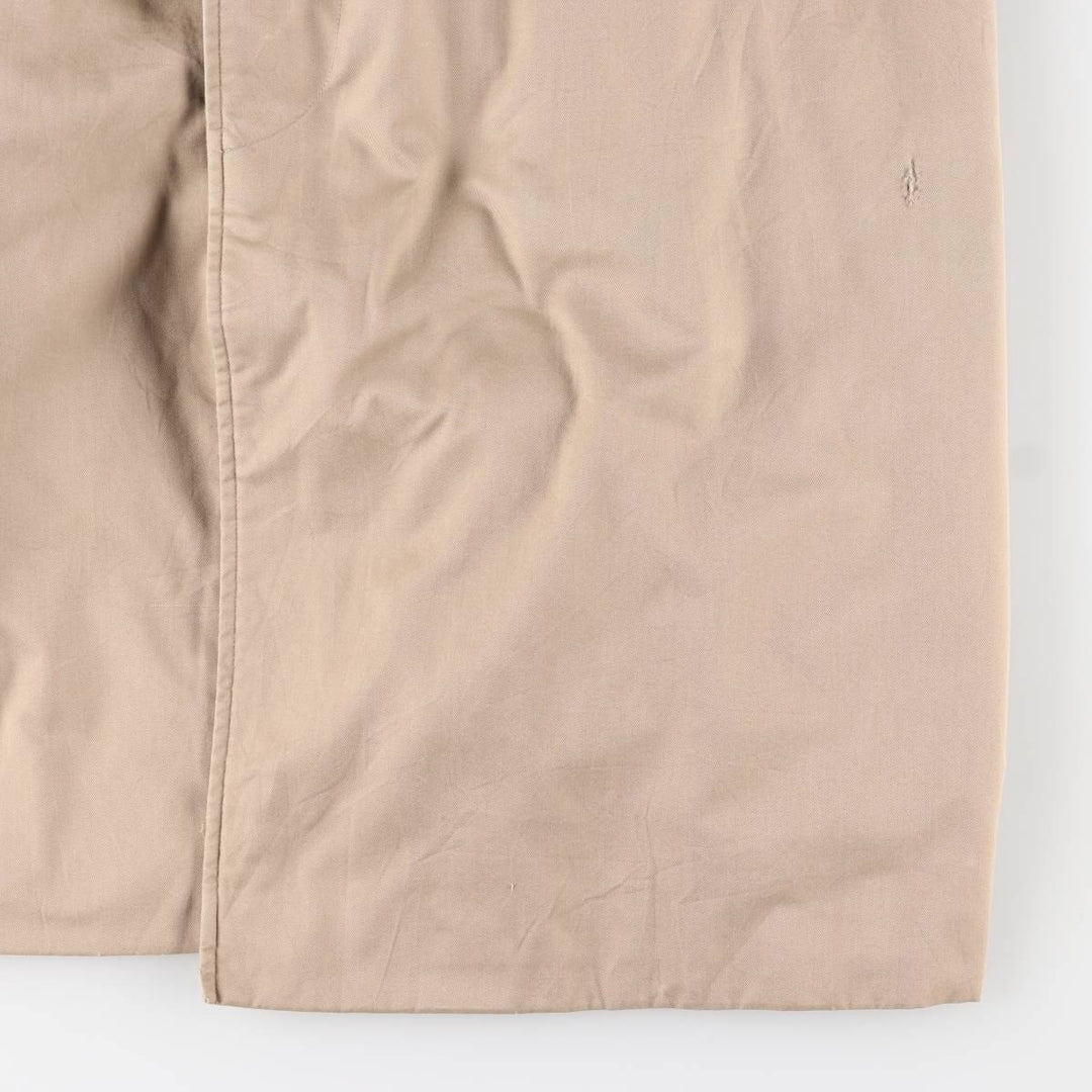 Burberry's Balmacaan Coat, Made in England, Men's Size L cotton Beige type Vintage Second Hand