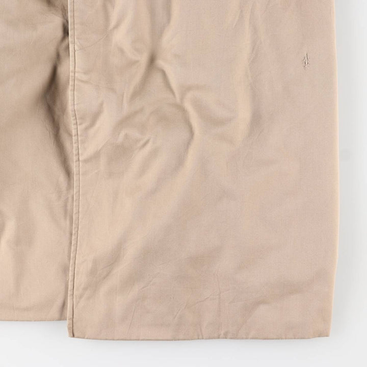 Burberry's Balmacaan Coat, Made in England, Men's Size L cotton Beige type Vintage Second Hand