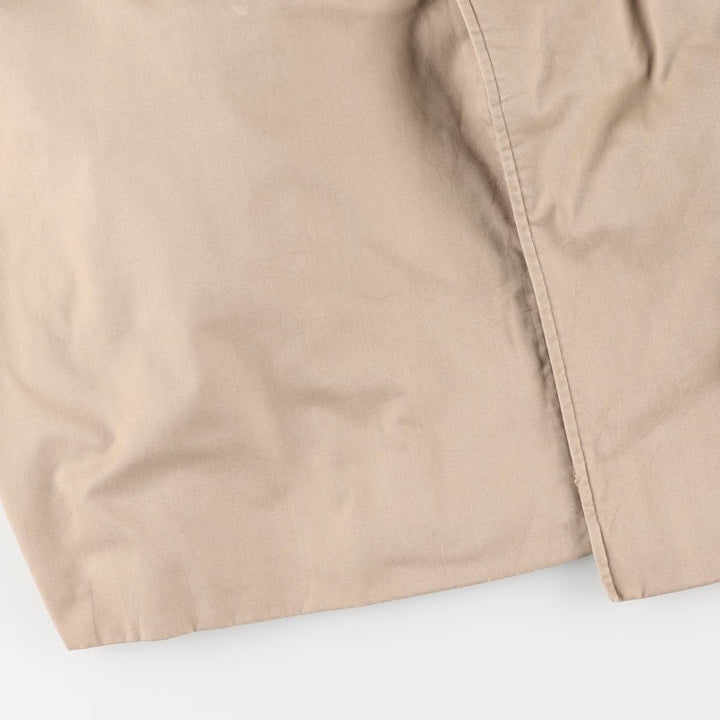 Burberry's Balmacaan Coat, Made in England, Men's Size L cotton Beige type Vintage Second Hand