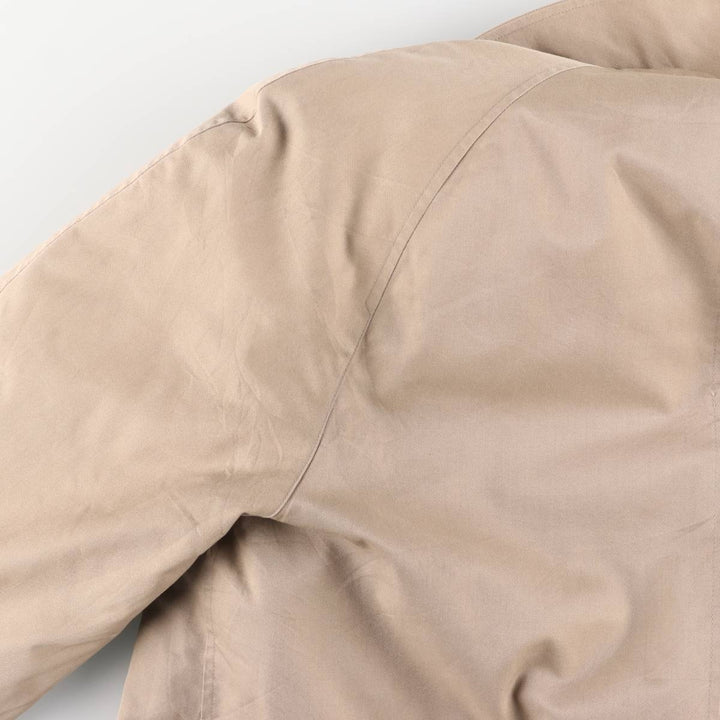 Burberry's Balmacaan Coat, Made in England, Men's Size L cotton Beige type Vintage Second Hand