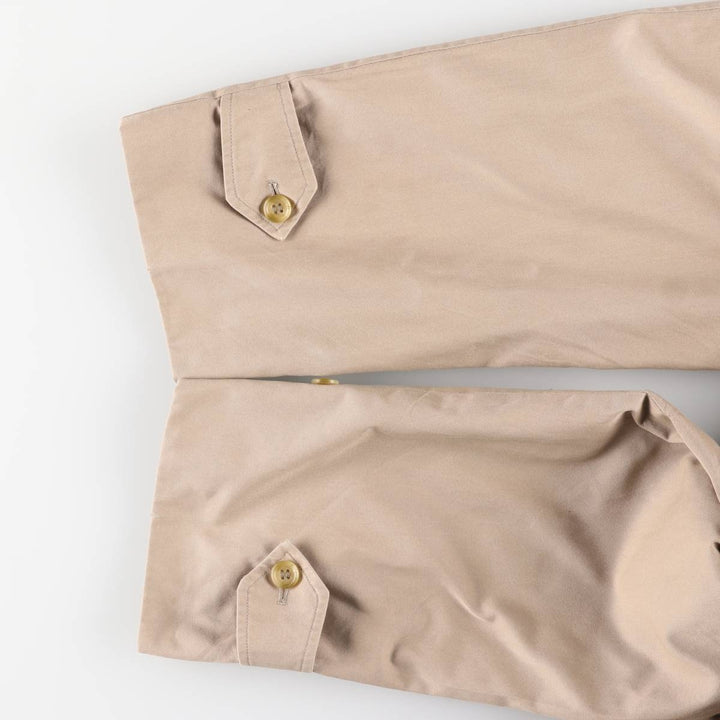 Burberry's Balmacaan Coat, Made in England, Men's Size L cotton Beige type Vintage Second Hand