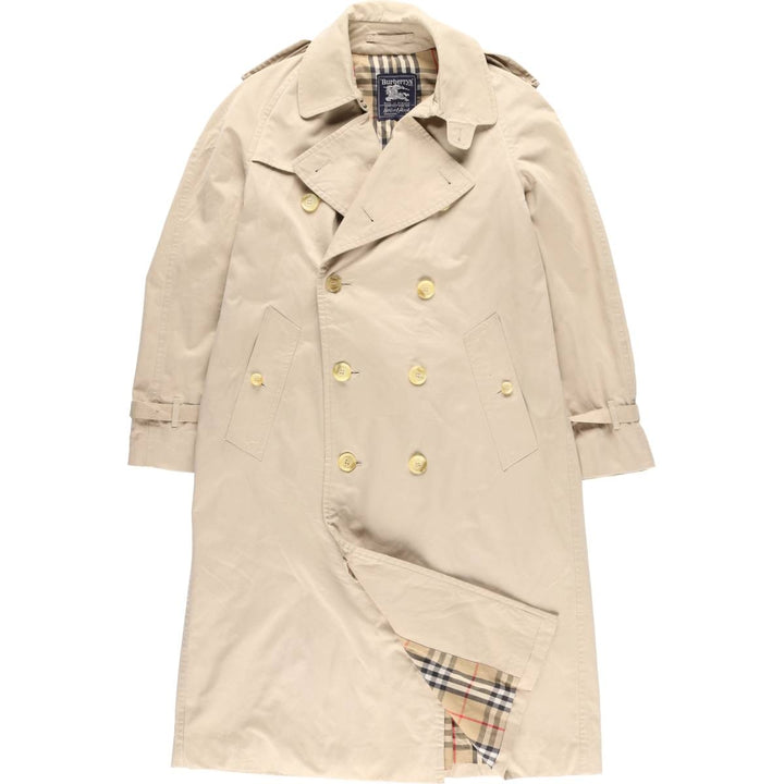 Burberry trench coat, made in England, men's size XL cotton Beige type Vintage Second Hand