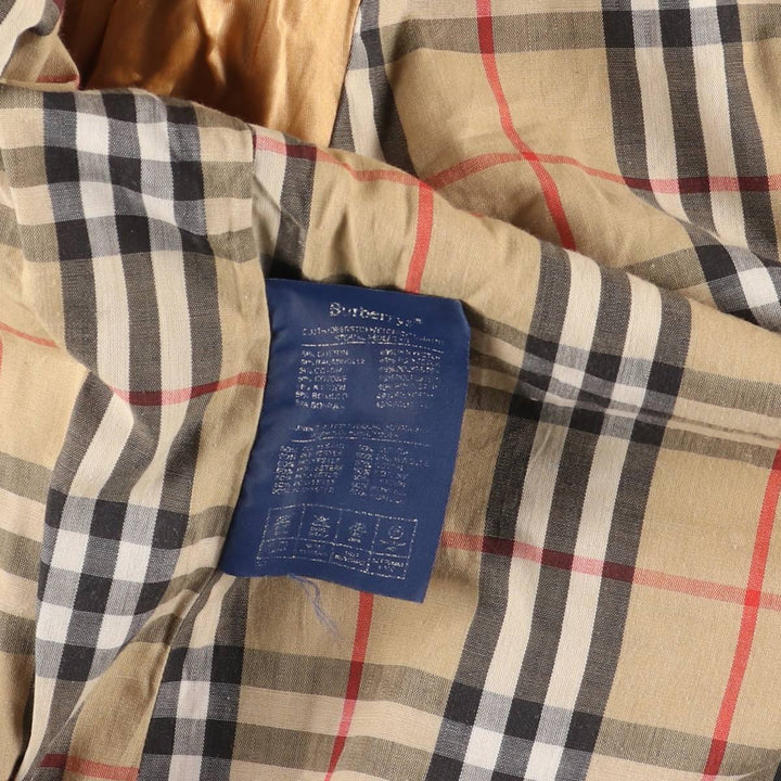 Burberry trench coat, made in England, men's size XL cotton Beige type Vintage Second Hand