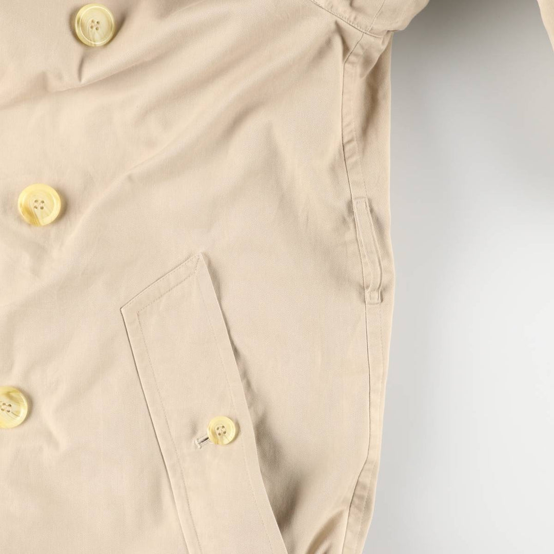 Burberry trench coat, made in England, men's size XL cotton Beige type Vintage Second Hand