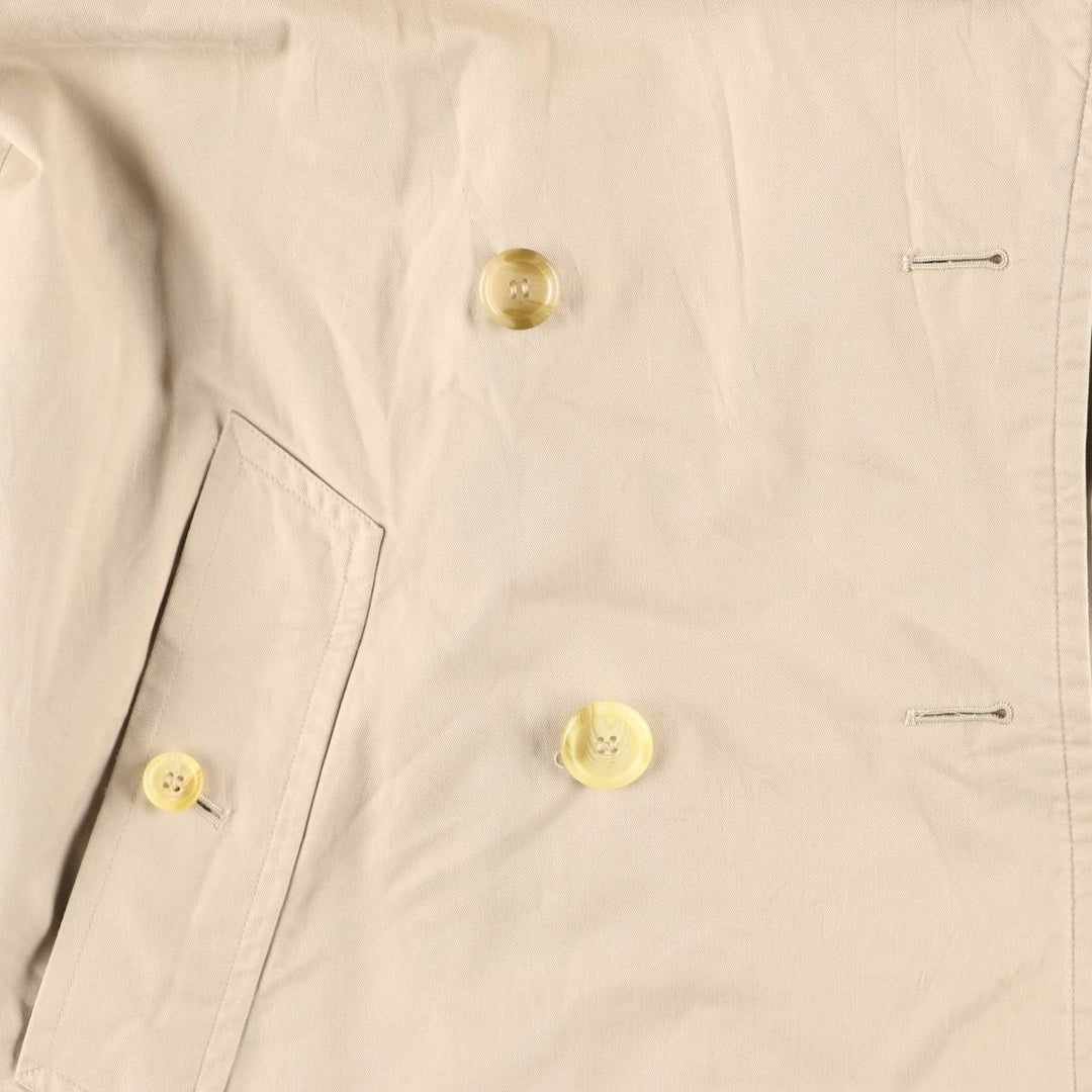 Burberry trench coat, made in England, men's size XL cotton Beige type Vintage Second Hand