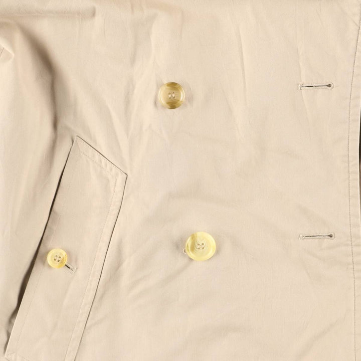 Burberry trench coat, made in England, men's size XL cotton Beige type Vintage Second Hand