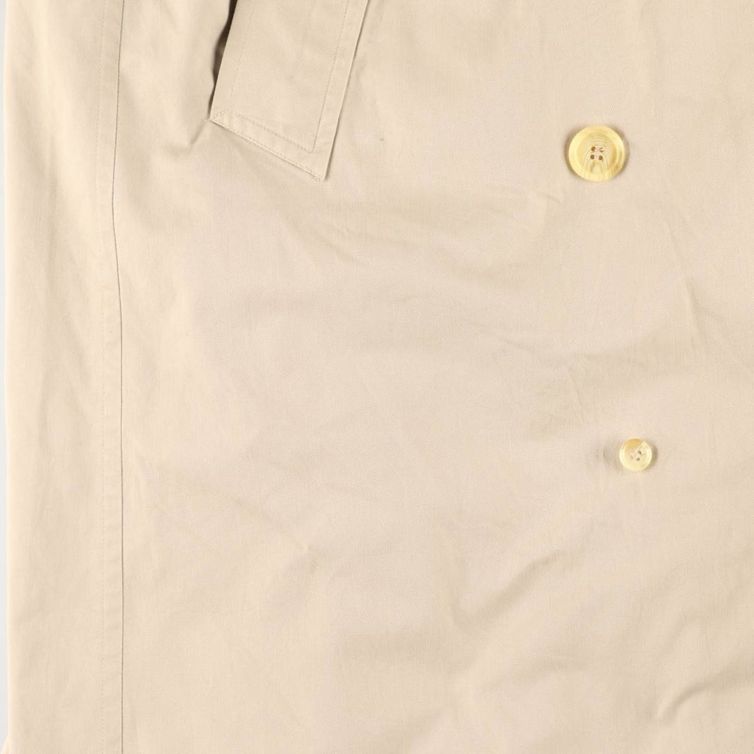 Burberry trench coat, made in England, men's size XL cotton Beige type Vintage Second Hand