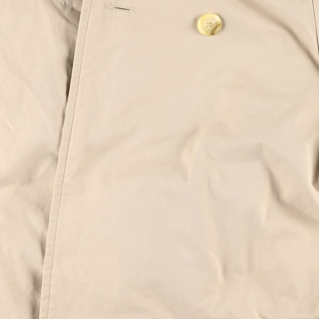 Burberry trench coat, made in England, men's size XL cotton Beige type Vintage Second Hand