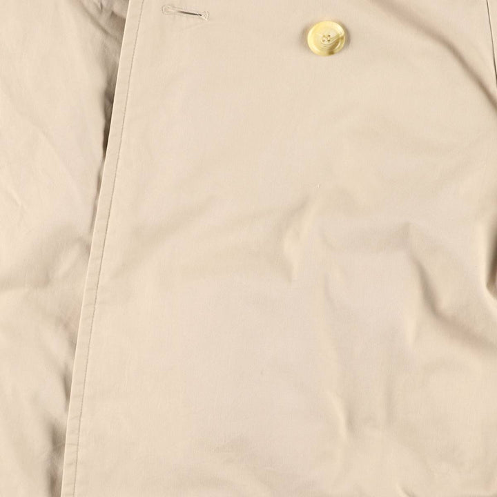 Burberry trench coat, made in England, men's size XL cotton Beige type Vintage Second Hand