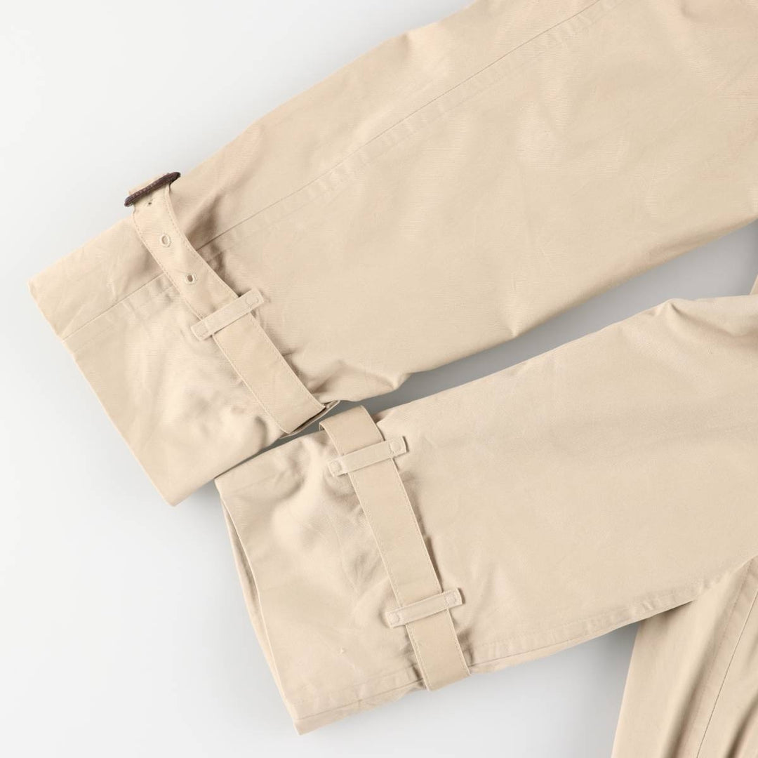 Burberry trench coat, made in England, men's size XL cotton Beige type Vintage Second Hand