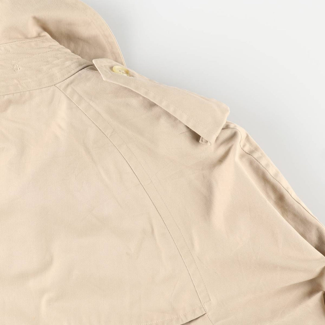 Burberry trench coat, made in England, men's size XL cotton Beige type Vintage Second Hand