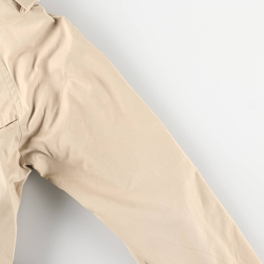 Burberry trench coat, made in England, men's size XL cotton Beige type Vintage Second Hand