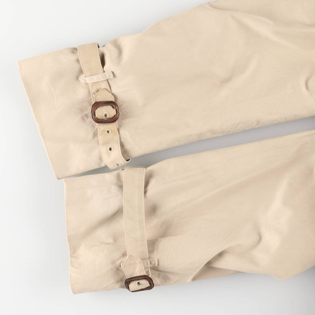 Burberry trench coat, made in England, men's size XL cotton Beige type Vintage Second Hand