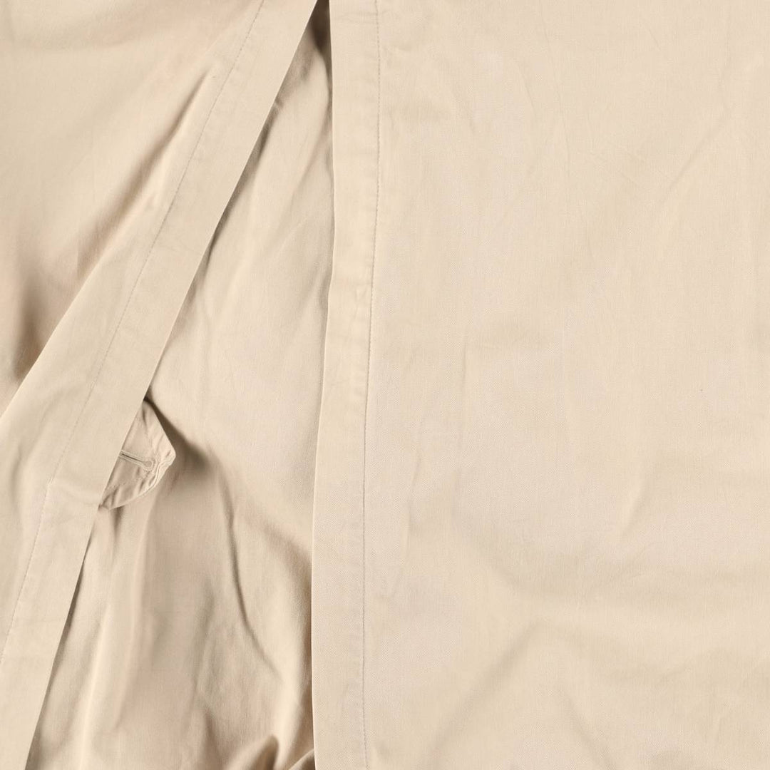 Burberry trench coat, made in England, men's size XL cotton Beige type Vintage Second Hand