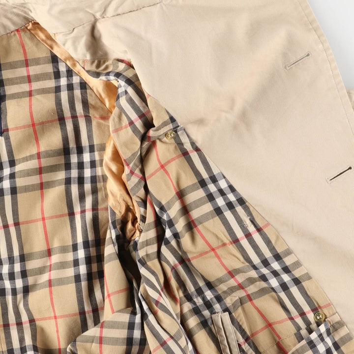 Burberry trench coat, made in England, men's size XL cotton Beige type Vintage Second Hand