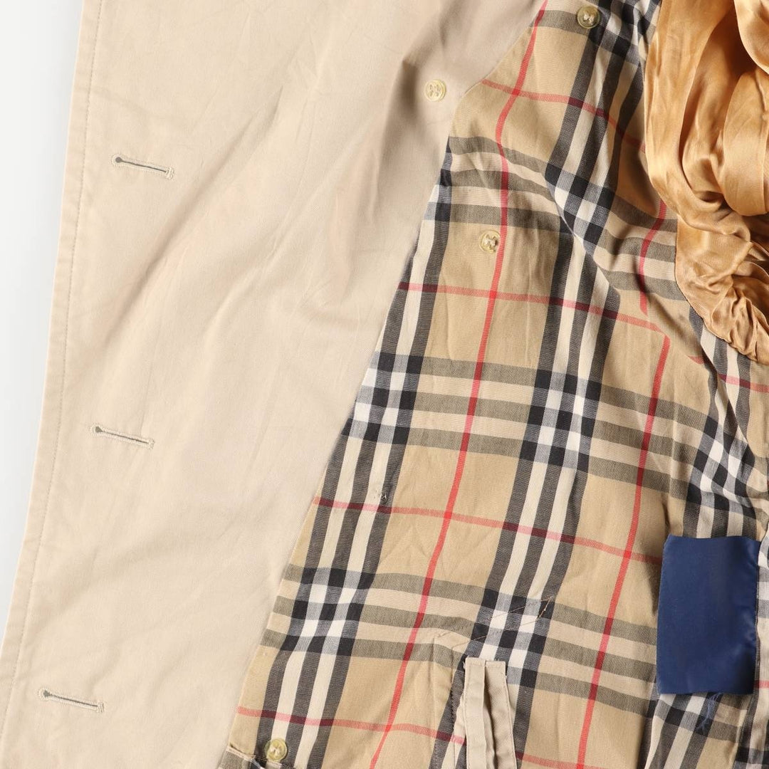 Burberry trench coat, made in England, men's size XL cotton Beige type Vintage Second Hand