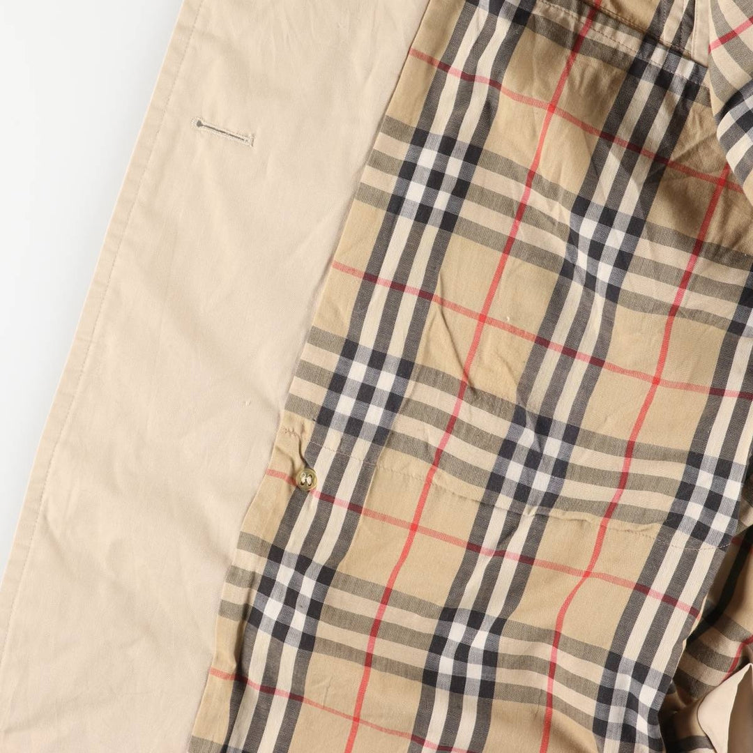 Burberry trench coat, made in England, men's size XL cotton Beige type Vintage Second Hand