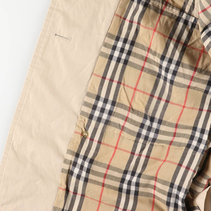 Burberry trench coat, made in England, men's size XL cotton Beige type Vintage Second Hand
