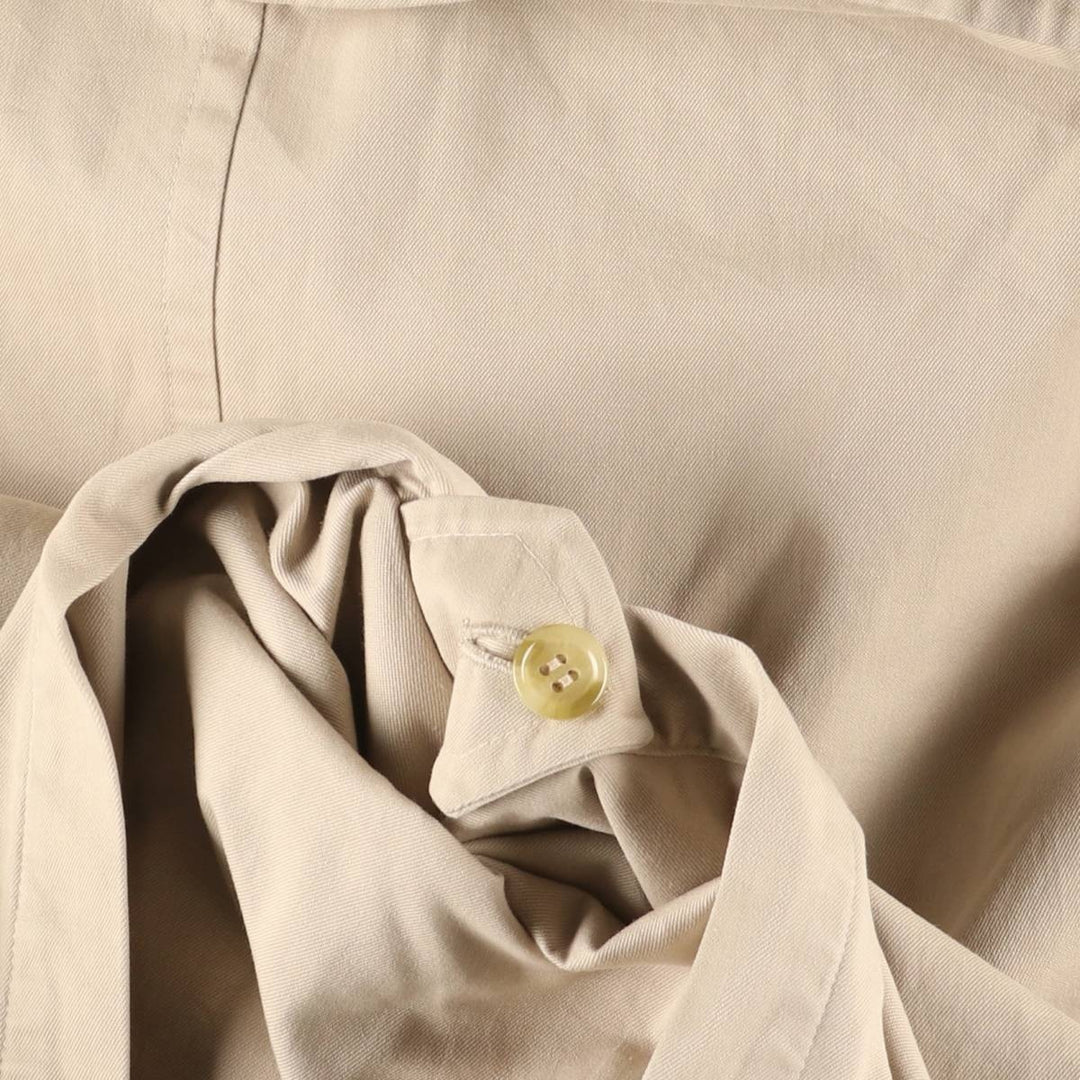 Burberry trench coat, made in England, men's size XL cotton Beige type Vintage Second Hand