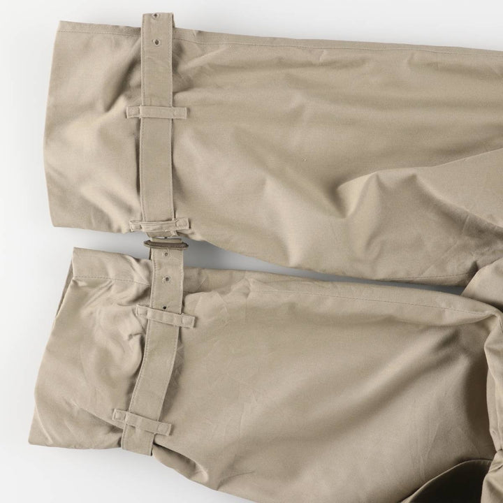 Burberry trench coat, made in England, men's size XL polyester Khaki type beige Vintage Second Hand