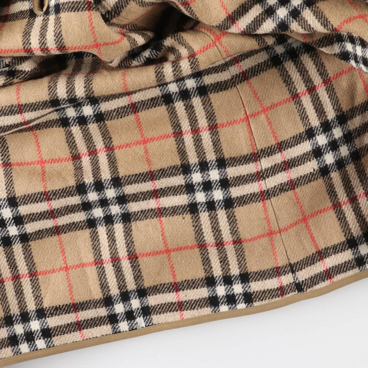 Burberry trench coat, made in England, men's size XL polyester Khaki type beige Vintage Second Hand