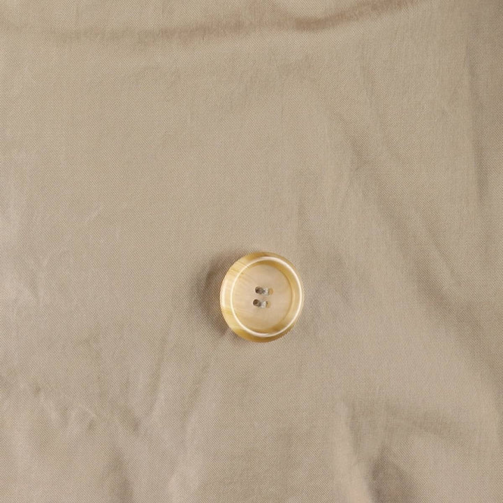 Burberry's 100% cotton trench coat, made in England, men's size L cotton Khaki type Vintage Second Hand