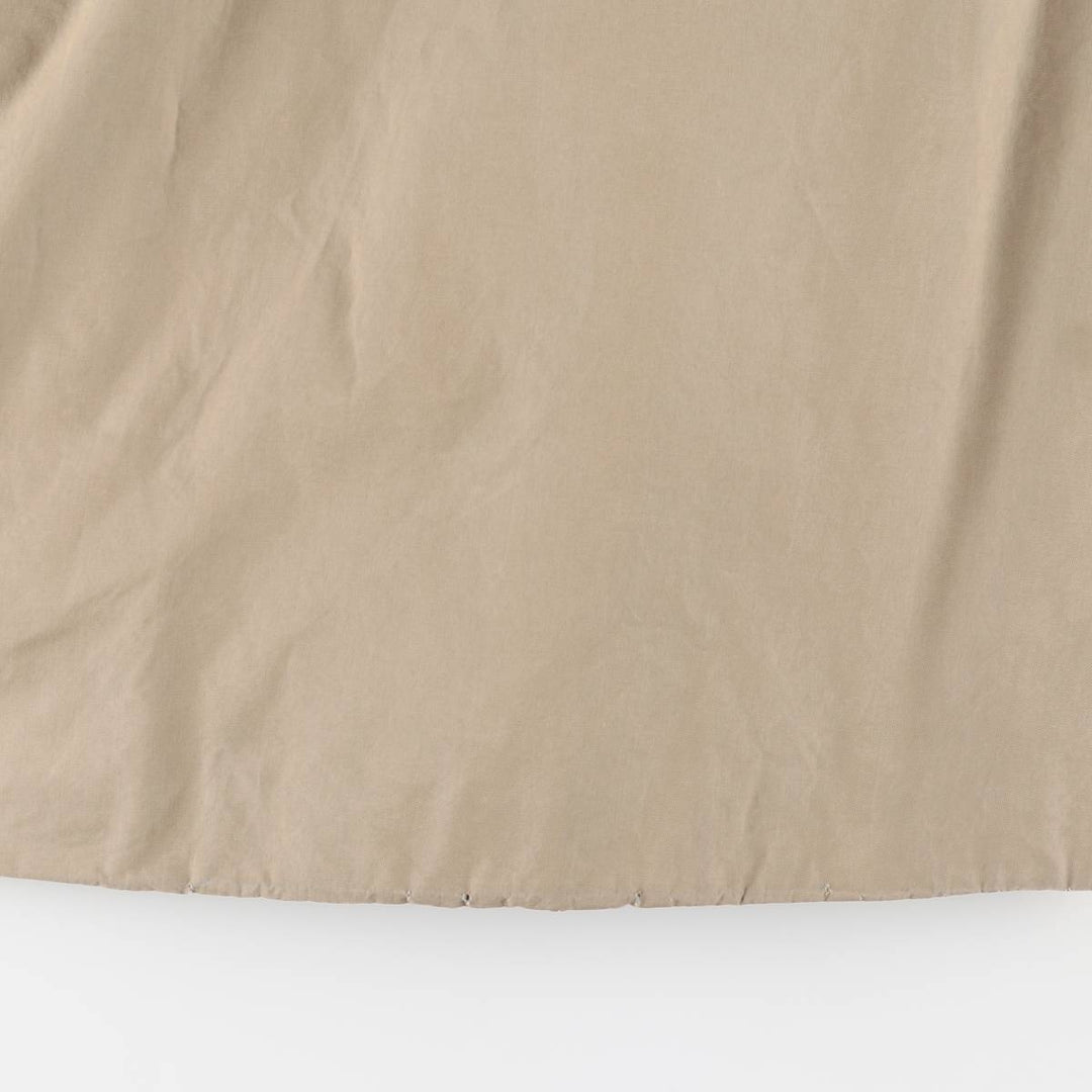 Burberry's 100% cotton trench coat, made in England, men's size L cotton Khaki type Vintage Second Hand