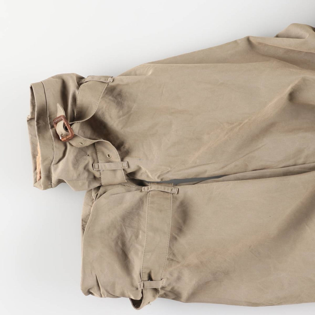 Burberry's 100% cotton trench coat, made in England, men's size L cotton Khaki type Vintage Second Hand