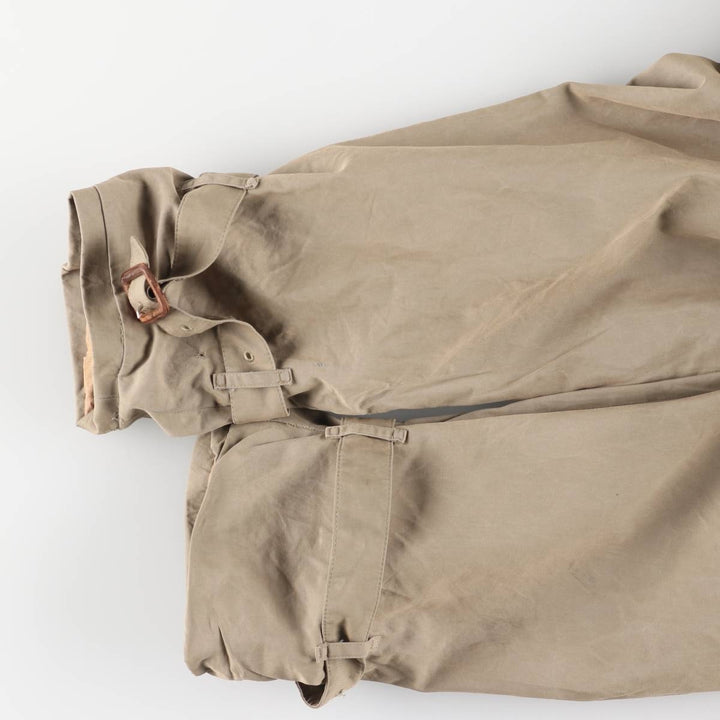 Burberry's 100% cotton trench coat, made in England, men's size L cotton Khaki type Vintage Second Hand