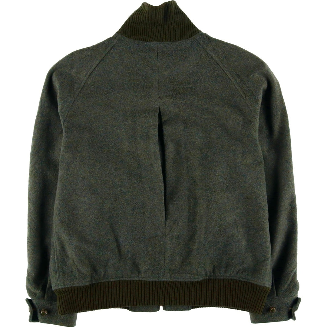 Vintage Burberry wool blouson, made in Spain, size M, men's wool Khaki type Vintage Second Hand
