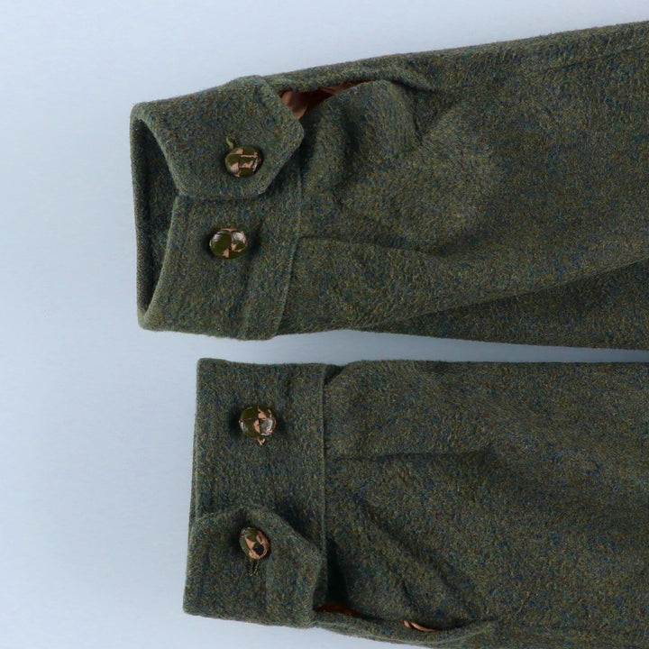 Vintage Burberry wool blouson, made in Spain, size M, men's wool Khaki type Vintage Second Hand