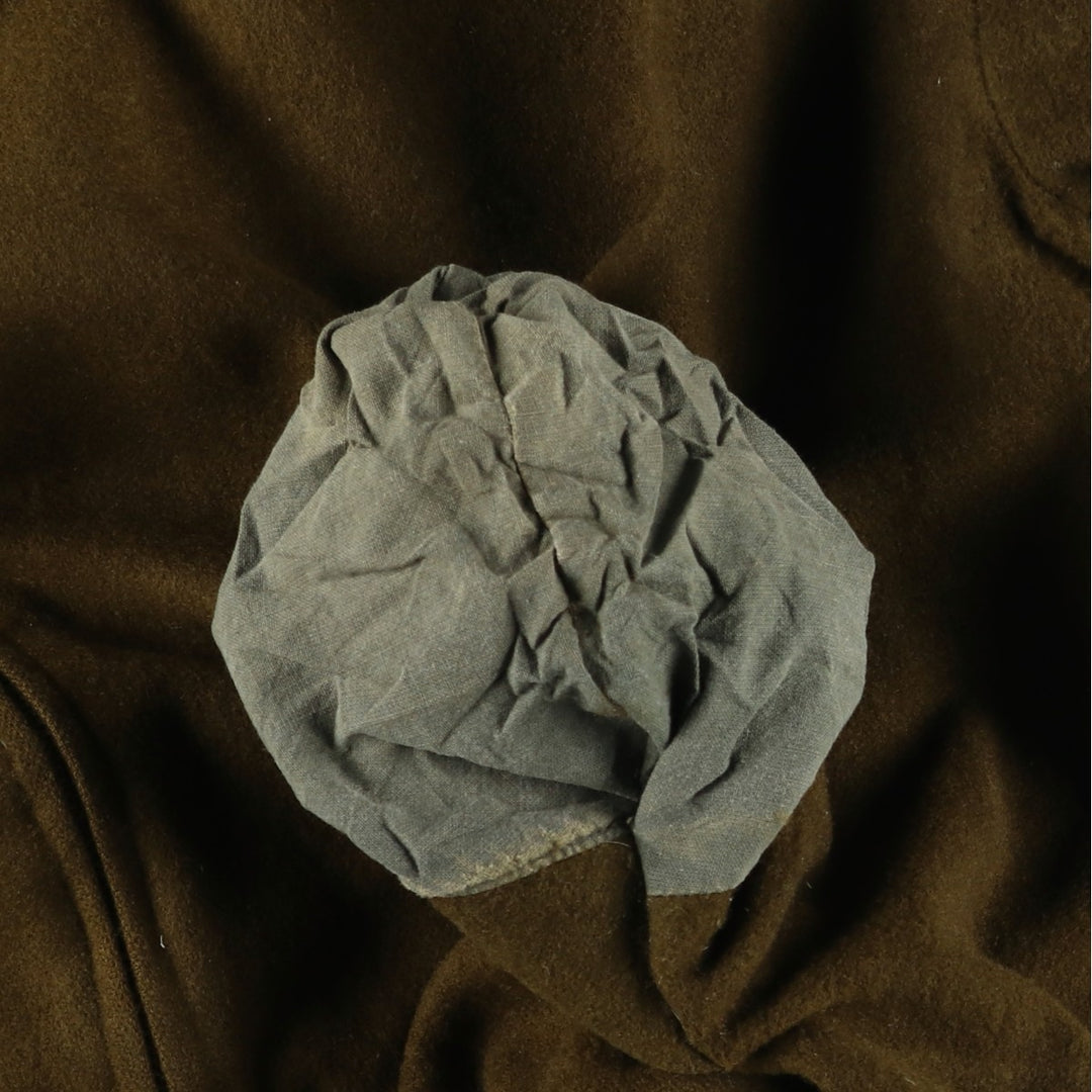 Burberry's padded wool sports jacket, size L, men's wool Khaki type brown Vintage Second Hand