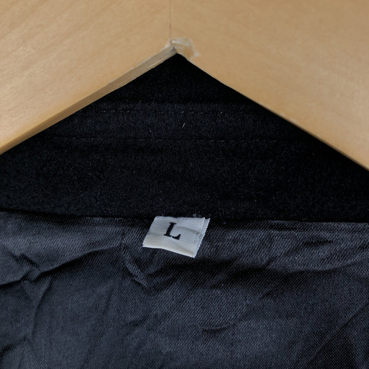 TUTTLE MAJER Cashmere Swing Top Sports Jacket, Made in USA, Men's Size L Cashmere black type Vintage Second Hand