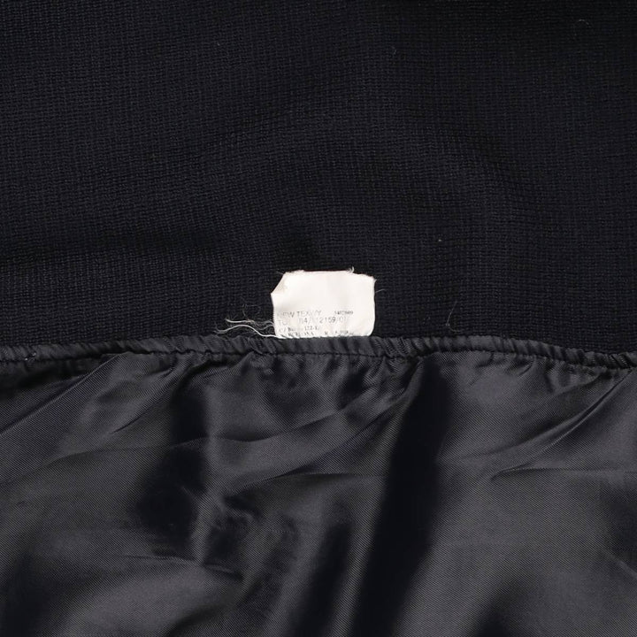 Burberry's wool jacket, men's size XL unclear navy blue type Vintage Second Hand