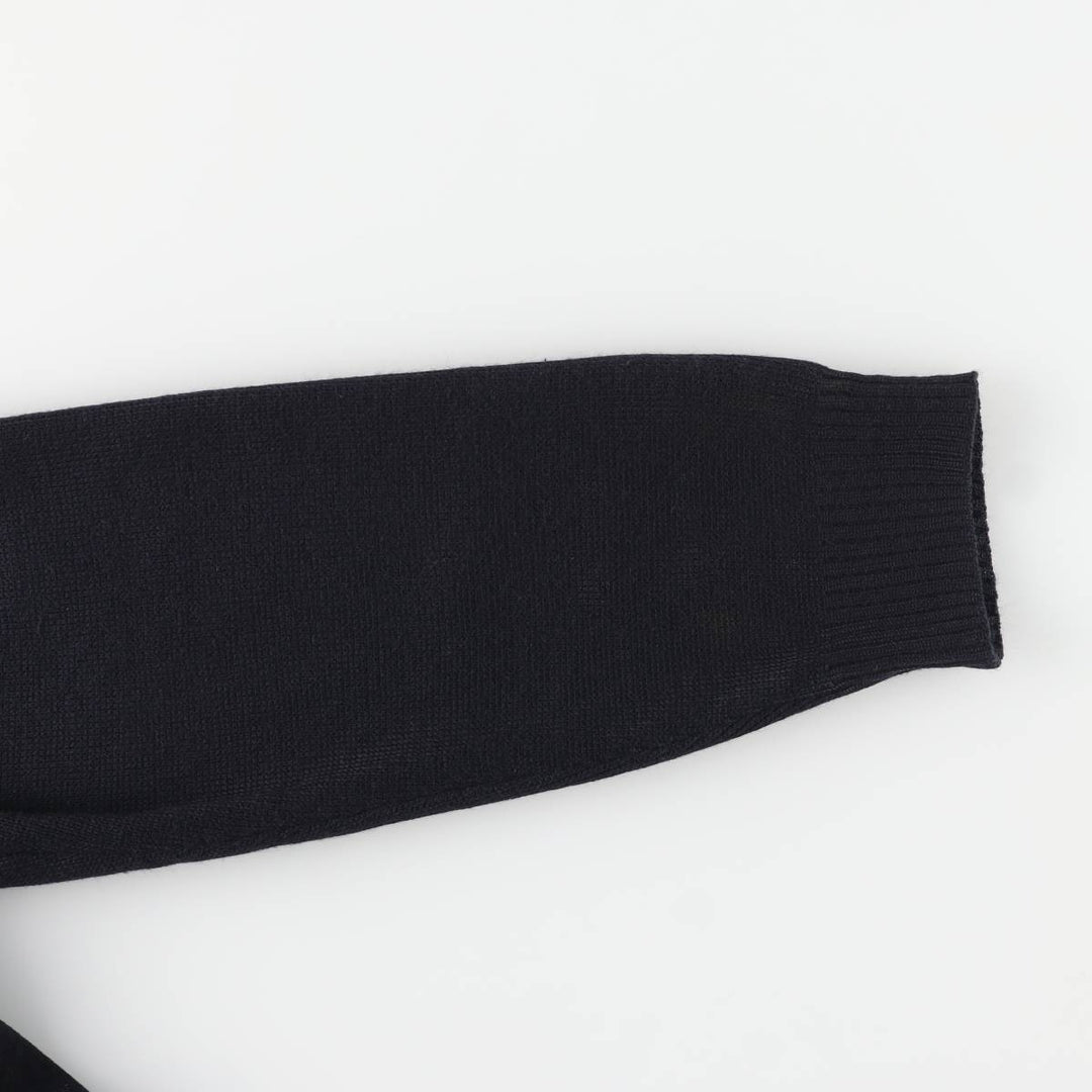 Burberry's wool jacket, men's size XL unclear navy blue type Vintage Second Hand